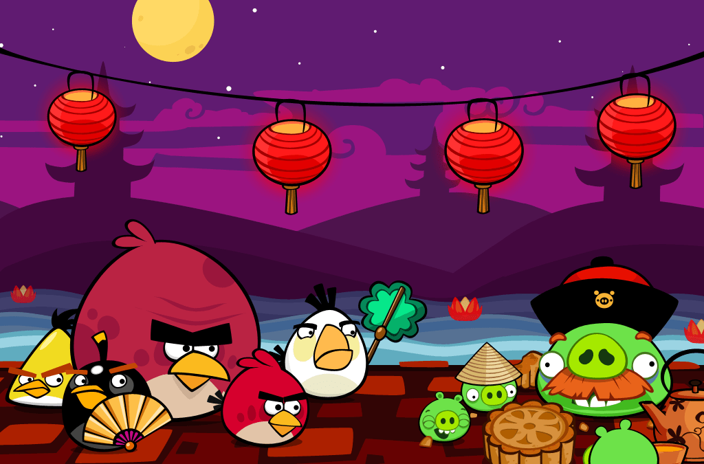بازی Angry Birds Seasons Moon Festival 1.6.0 آندروید