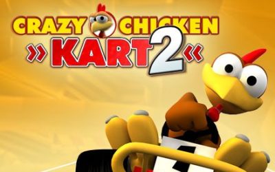 ماشین سواری جوجه دیوانه در بازی Crazy Chicken Kart 2