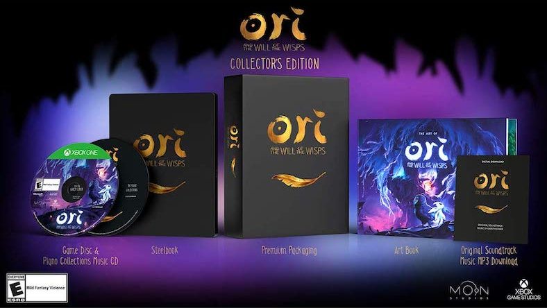 ori-and-the-will-of-the-wisps-collectors-edition کالکشن بازی Ori and the Will of the Wisps